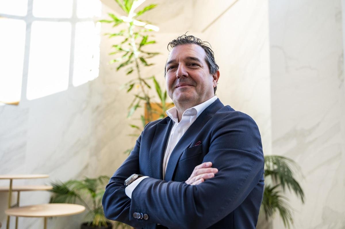 Diego Hernández, presidente de la Confederación Empresarial de la Provincia de Cáceres (COEPCA).