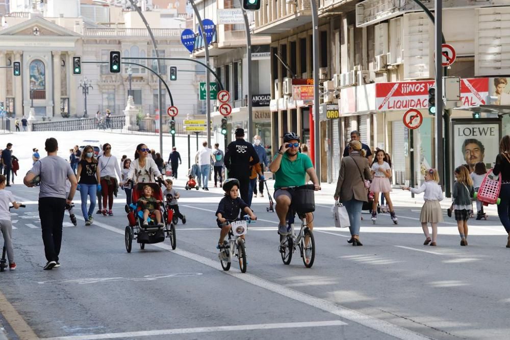 Coronavirus en Murcia: Así ha sido el primer día de desconfinamiento para los niños