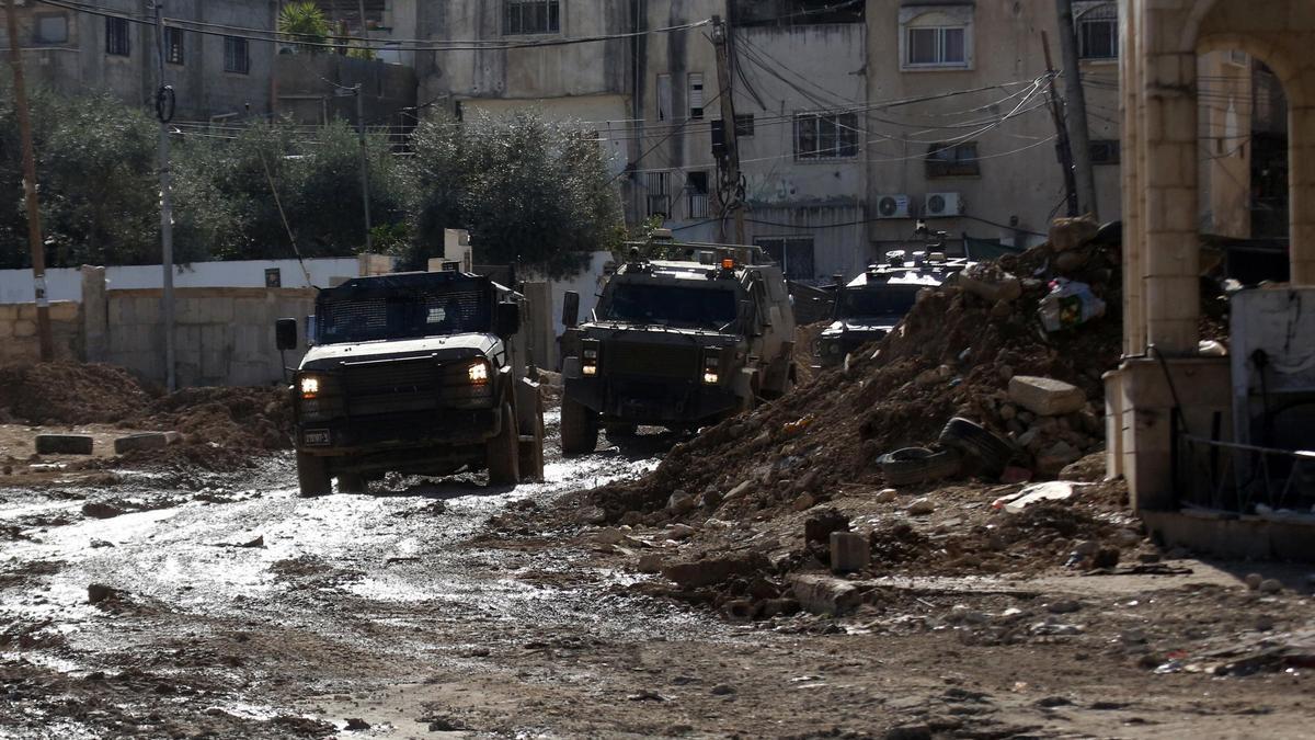Imagen de una operación militar israelí en Tulkarem (Cisjordania).
