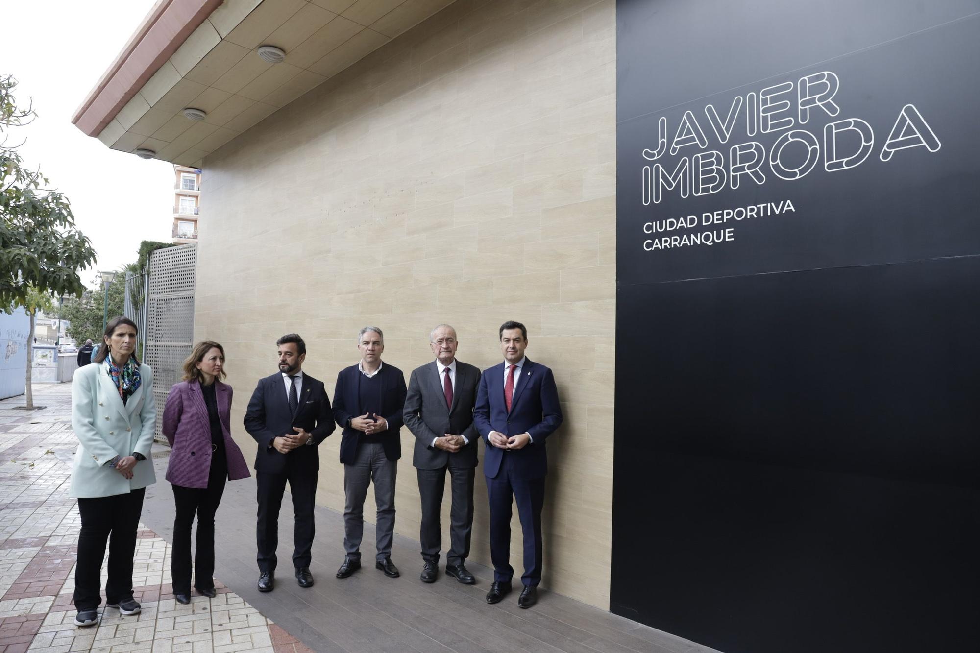 Las imágenes del homenaje a Javier Imbroda en Carranque