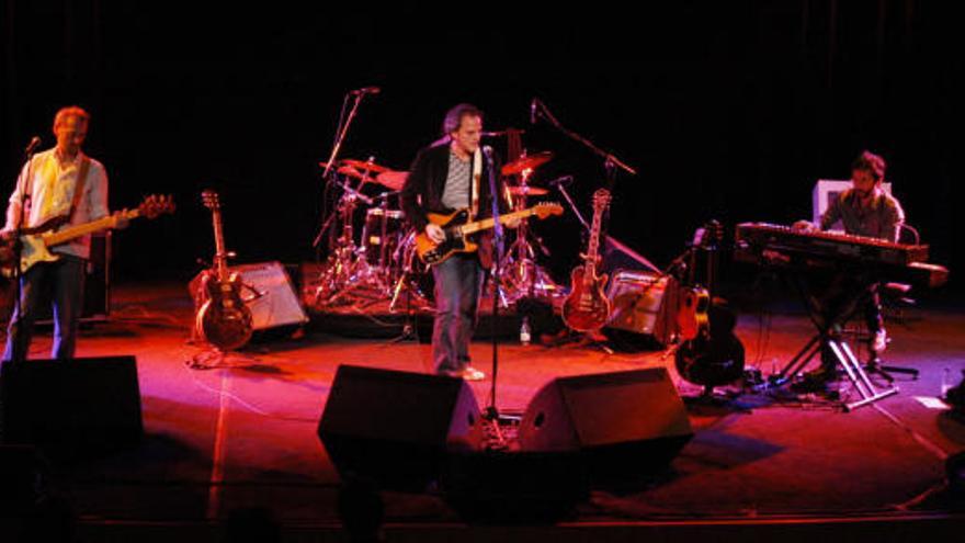 Los Marañones, durante su actuación el sábado en el Auditorio Regional.