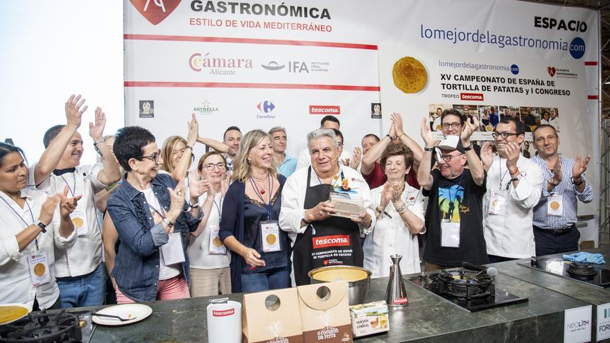 Cinco fórmulas ganadoras para elaborar la mejor tortilla de patatas de España en Alicante Gastronómica
