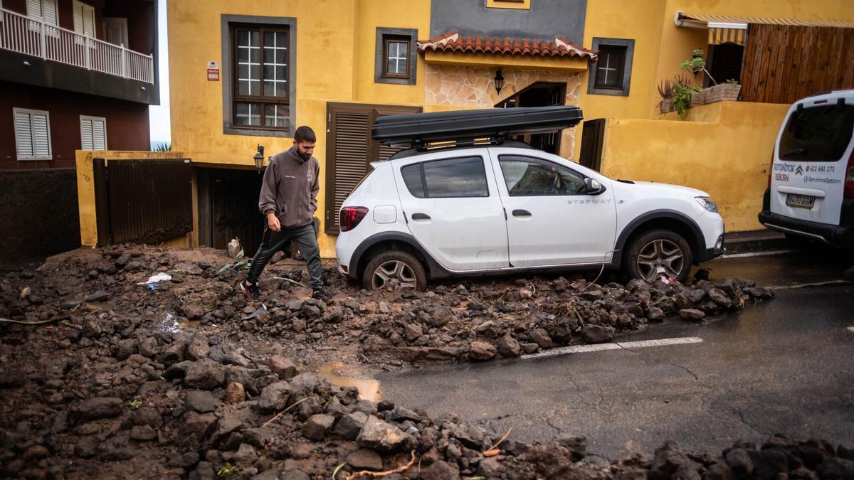 Solo un vecino permanece en el albergue tras el desalojo de El Pris en Tacoronte