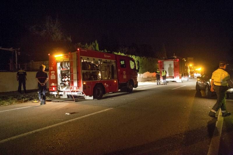 Fotogalería del incendio de la Residencia Santa Fe