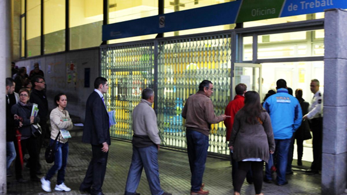 La OCDE prevé que el paro en España siga creciendo en el 2012