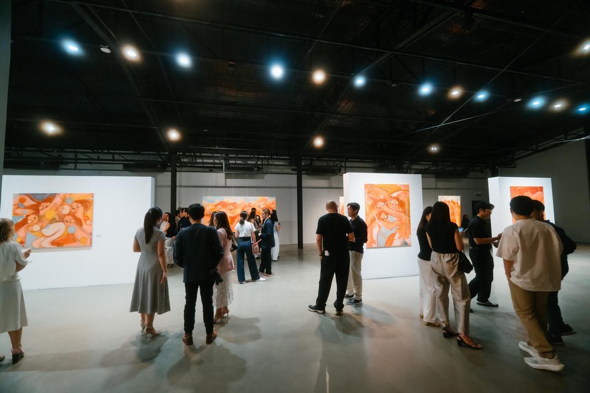 La inauguración en Bangkok de la exposición«States of Alignment», del grovense Pablo Ozo. La inauguración en Bangkok de la exposición«States of Alignment», del grovense Pablo Ozo.