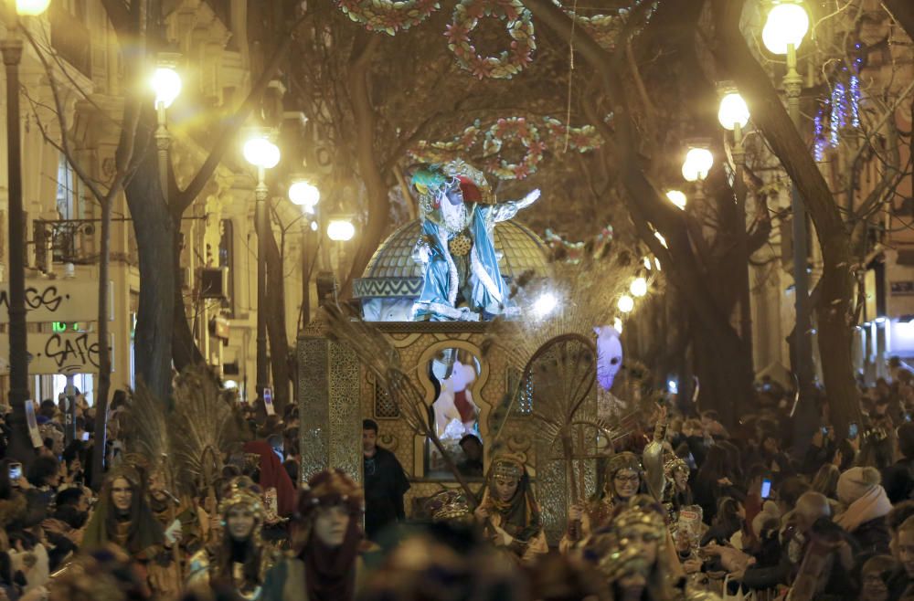 Cabalgata de Reyes Magos 2020 en València