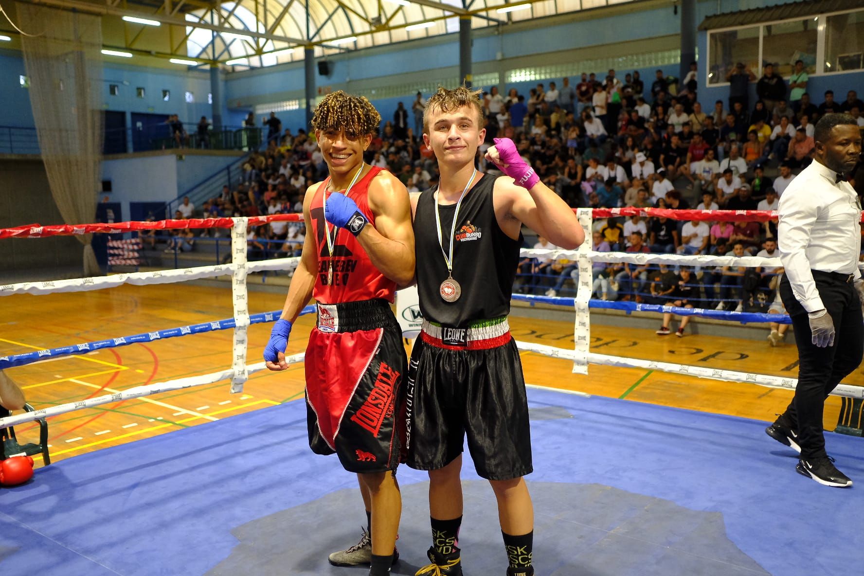 La cantera canaria de boxeo se luce en el Juan Beltrán Sierra