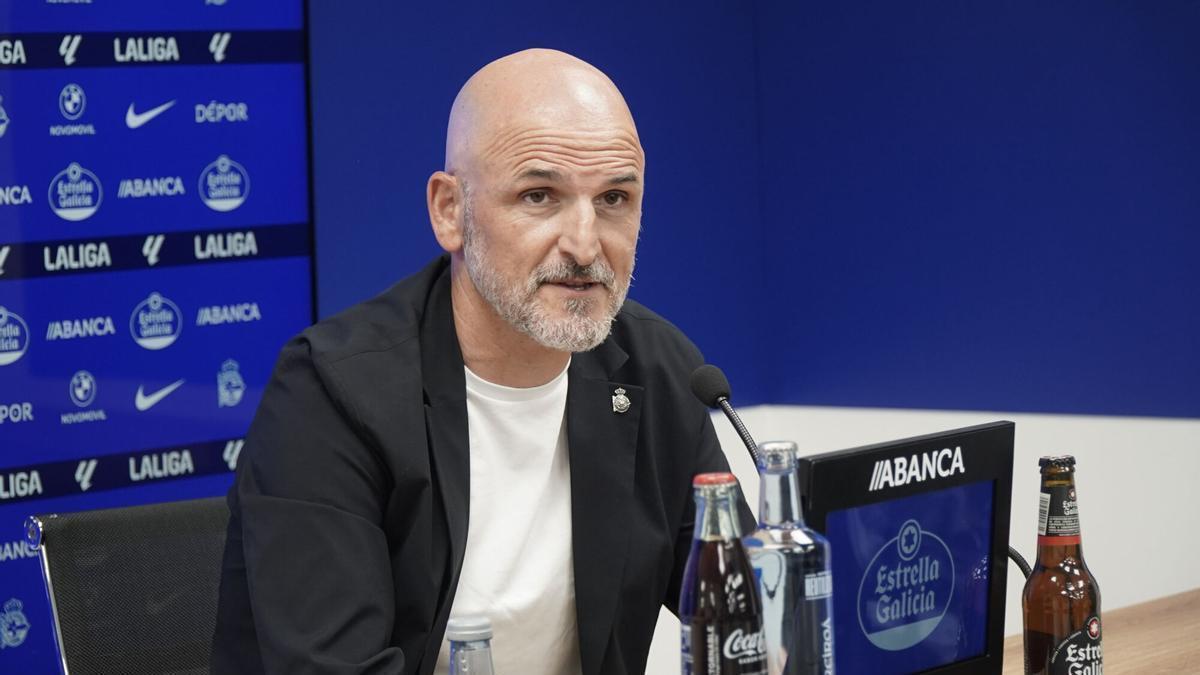 Fernando Soriano en rueda de prensa.