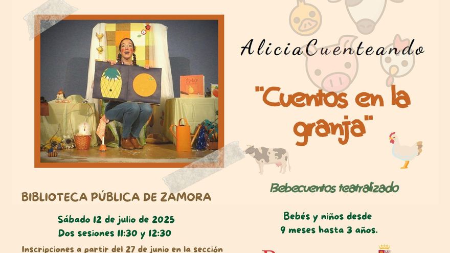 Bebecuentos: &quot;Cuentos en la granja&quot;