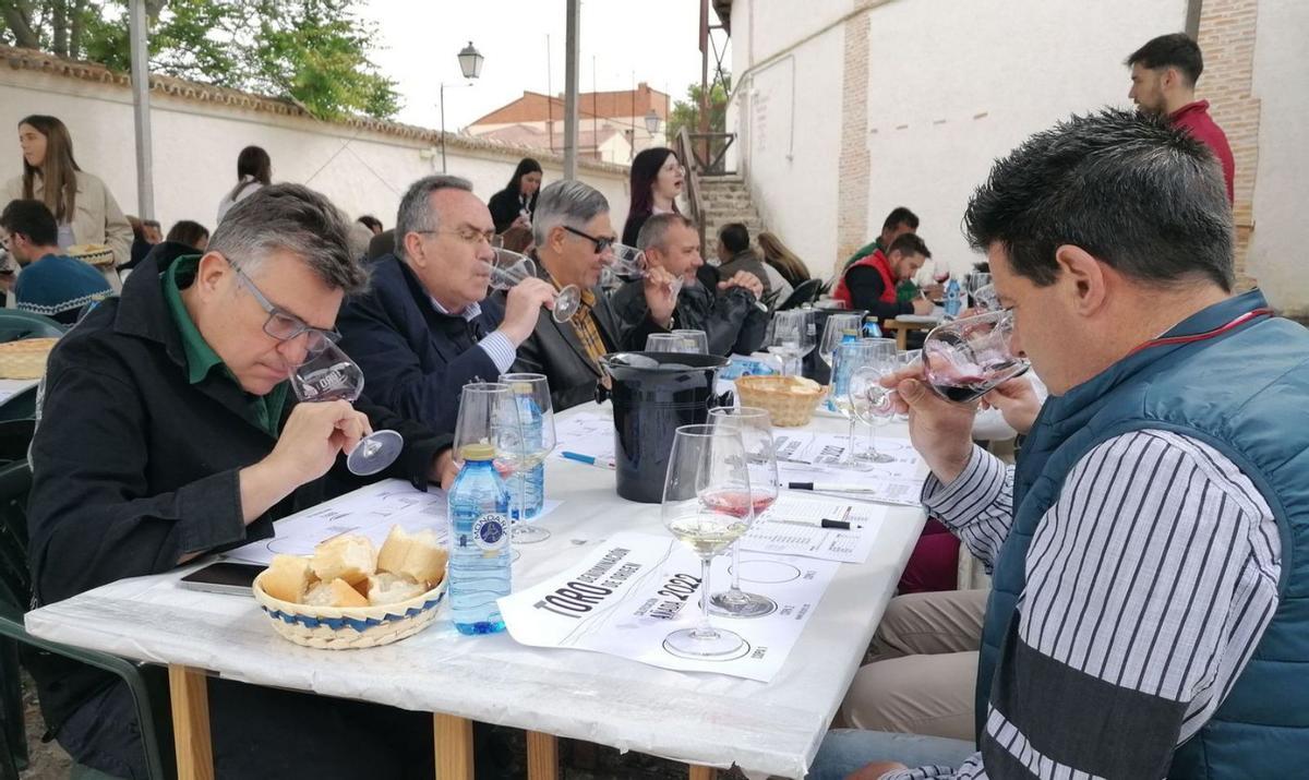 Expertos valoran la calidad de los vinos de 2022 en la cata de calificación de la añada. | M. J. C.