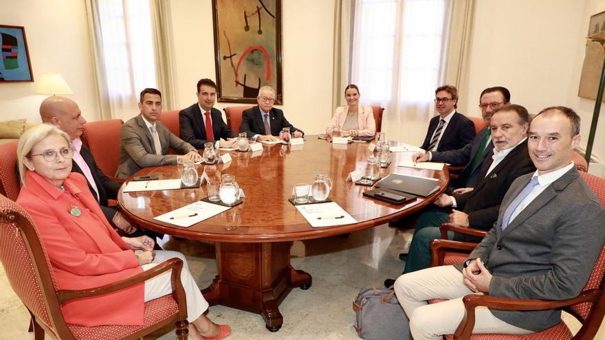 La reunión se celebró en la sede del Govern, el Consolat de Mar. | CAIB