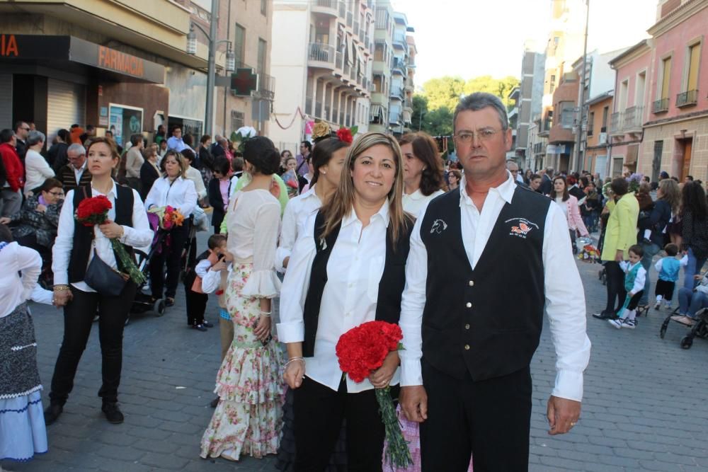 Ofrenda de flores en Jumilla