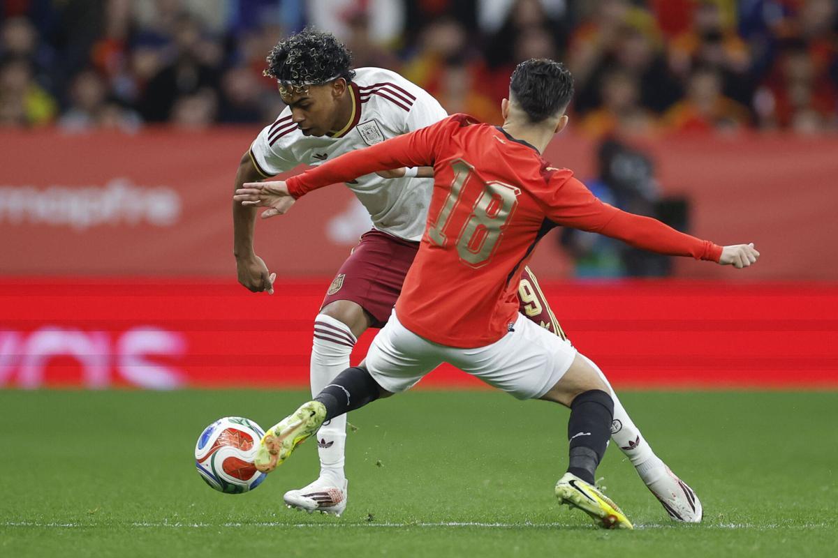 El tropiezo ante Egipto aparta a España del número 1 del ranking FIFA