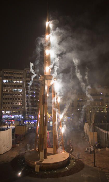 Así ha sido la 'cremà' de las Fallas 2017