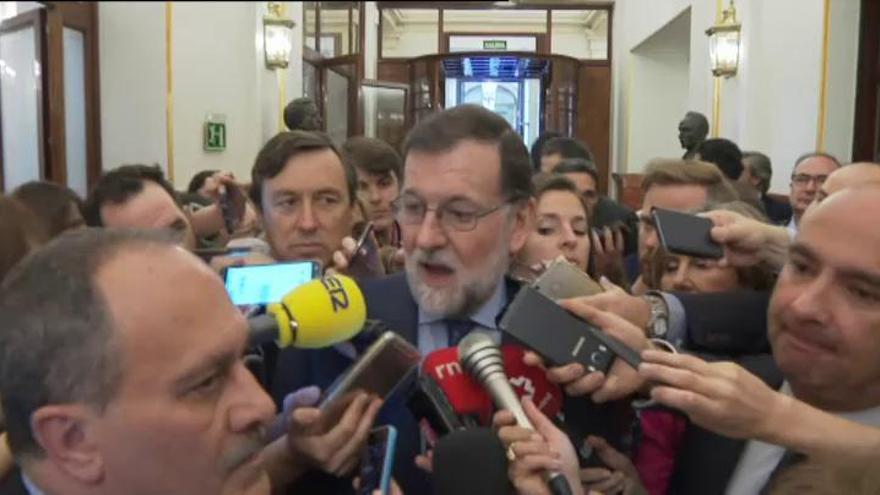 Rajoy: &quot;Cifuentes ha hecho lo que tenía que hacer&quot;