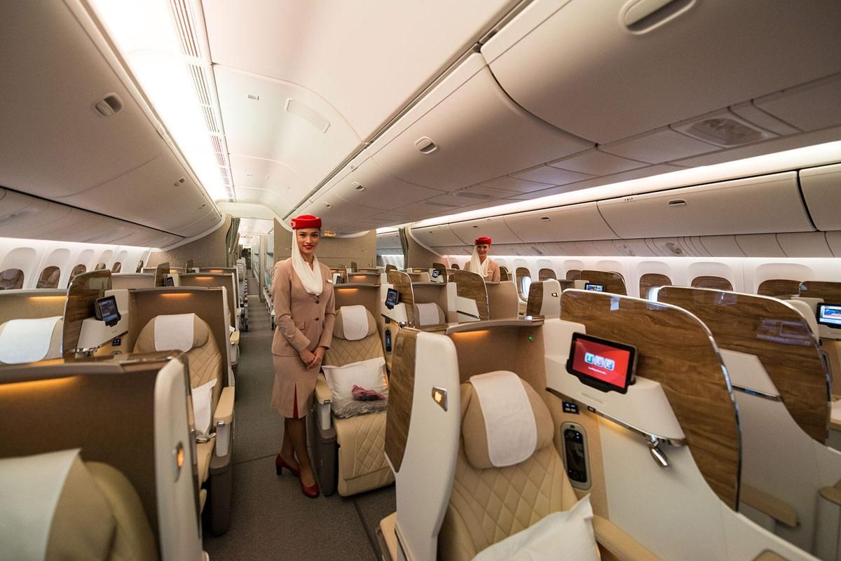 Clase Business en el avión Boeing 777