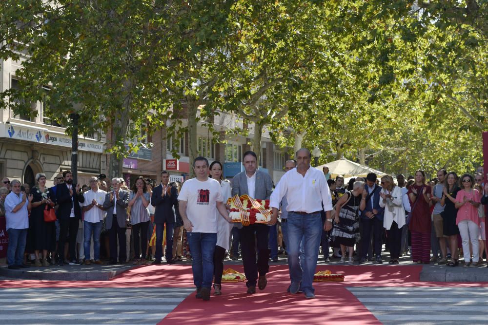 Cinquanta-dues entitats, dues més que l'any passat, participen a Manresa en una Diada «diferent»