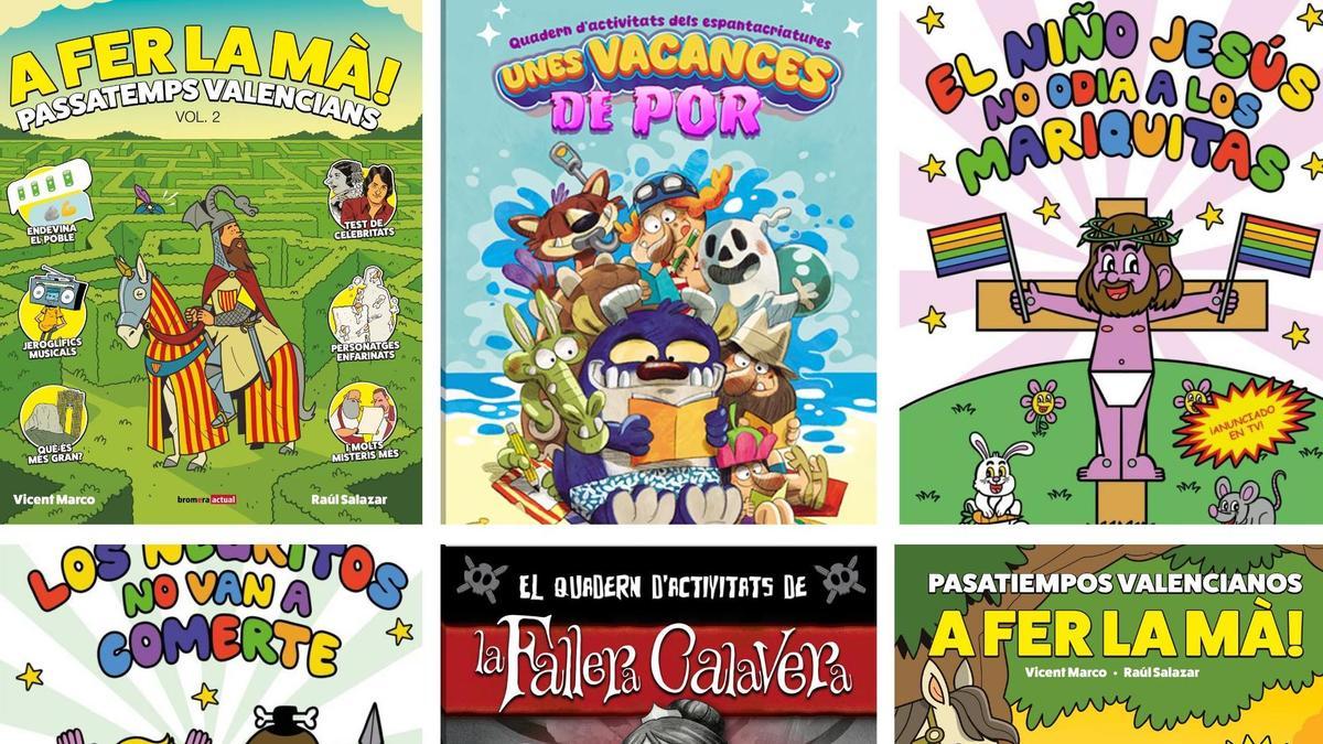 Les editorials valencianes se sumen a la tendència dels quaderns d’activitats per a estiu.