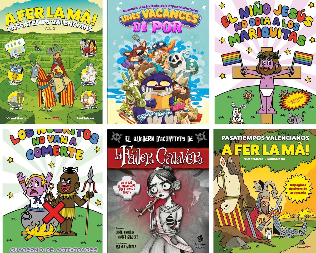 Les editorials valencianes se sumen a la tendència dels quaderns d’activitats per a estiu.