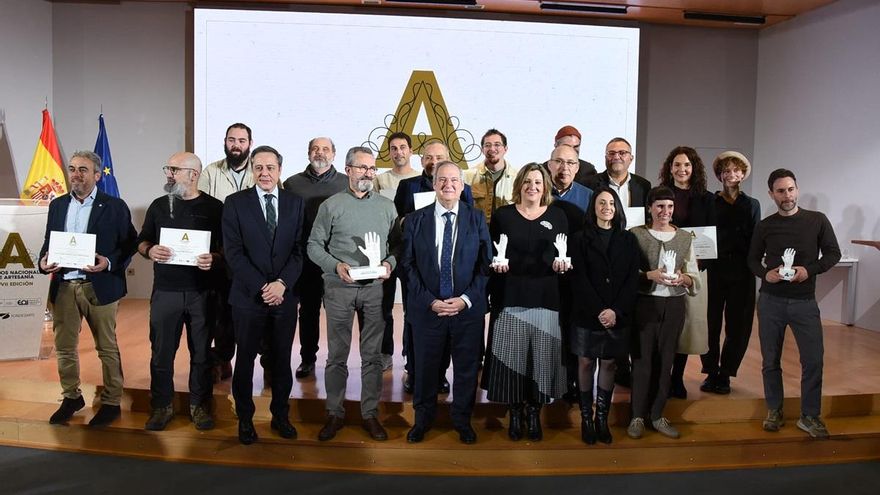 El maestro de La Rambla Miguel Ángel Torres Ferreras, Premio Nacional de Artesanía 2024