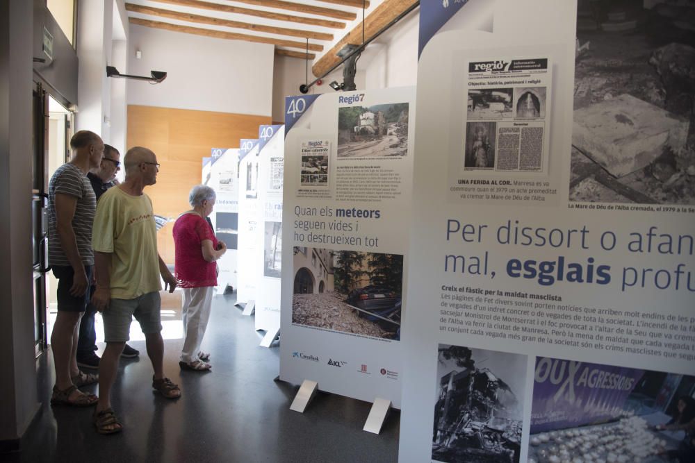 Sant Joan de Vilatorrada acull l'exposició dels 40