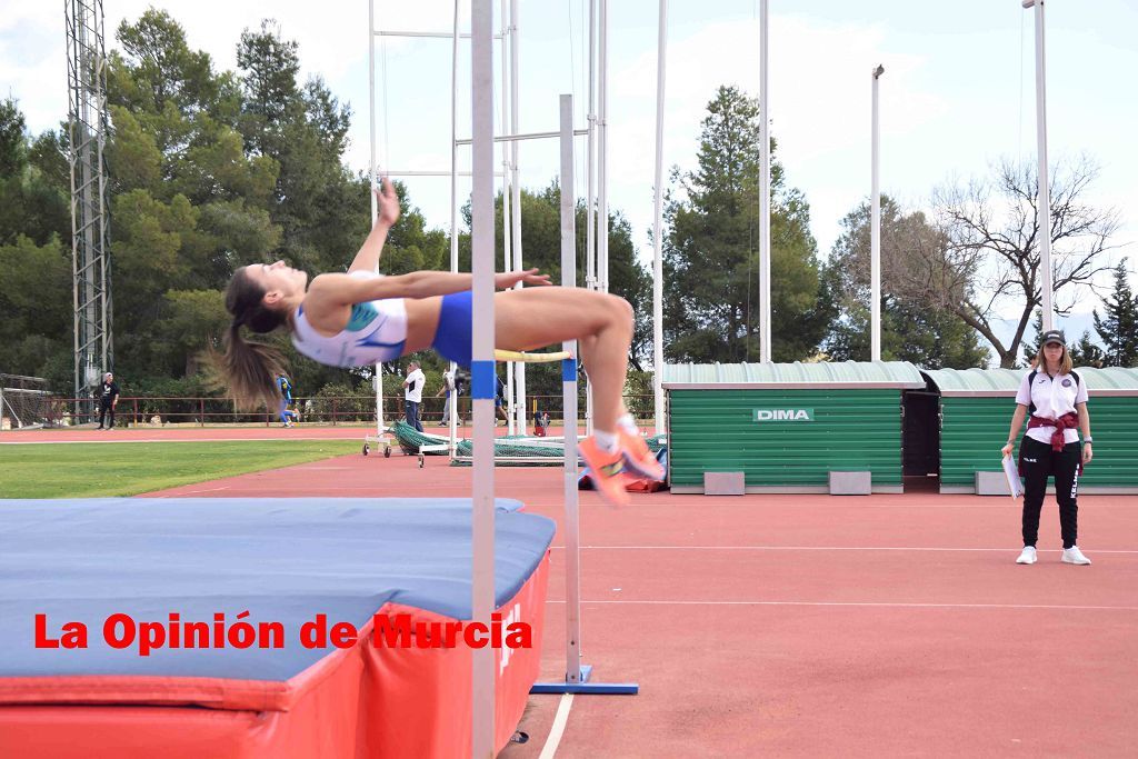 Regional absoluto y sub-23 de atletismo en Lorca