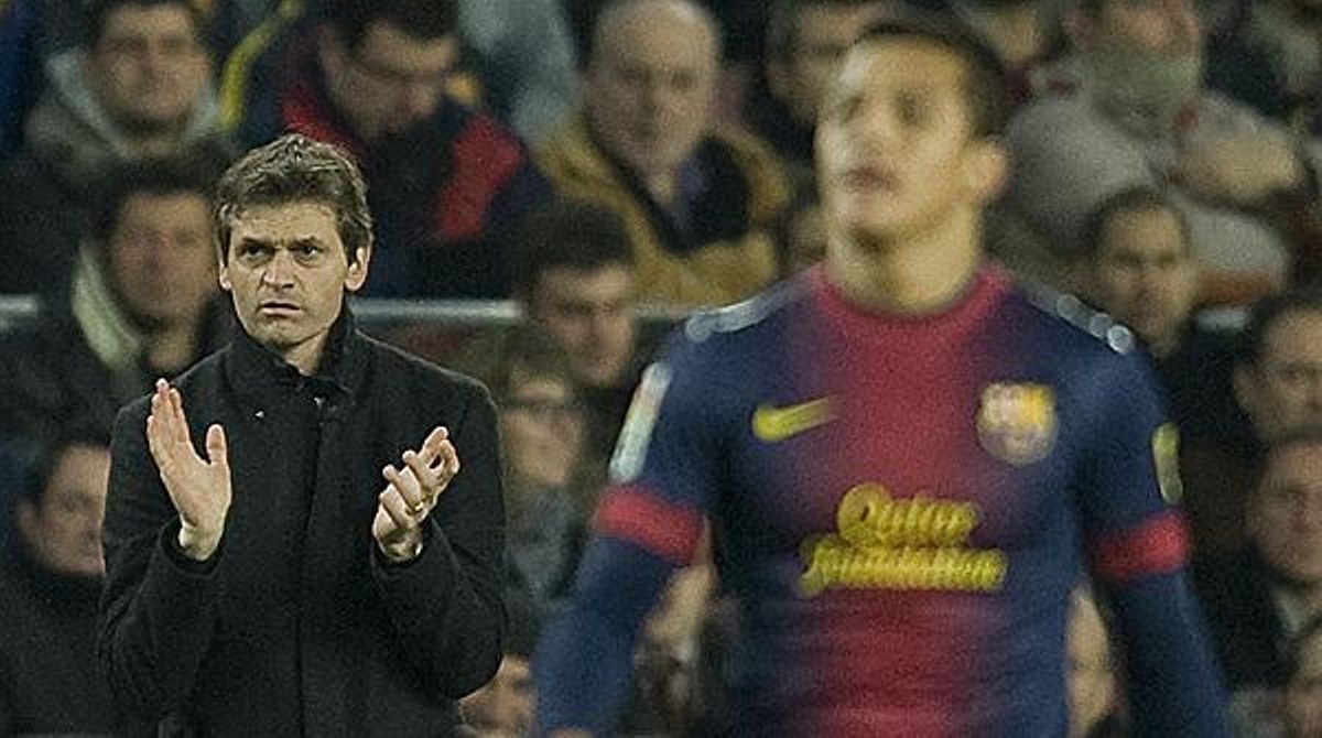 L’entrenador del Barça analitza el partit de Copa contra el Màlaga.