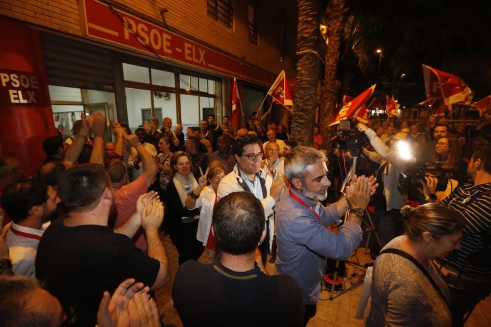 El PSOE gana las elecciones en Elche