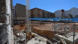 La constructora asumirá los costes de reparación del edificio agrietado en Orriols