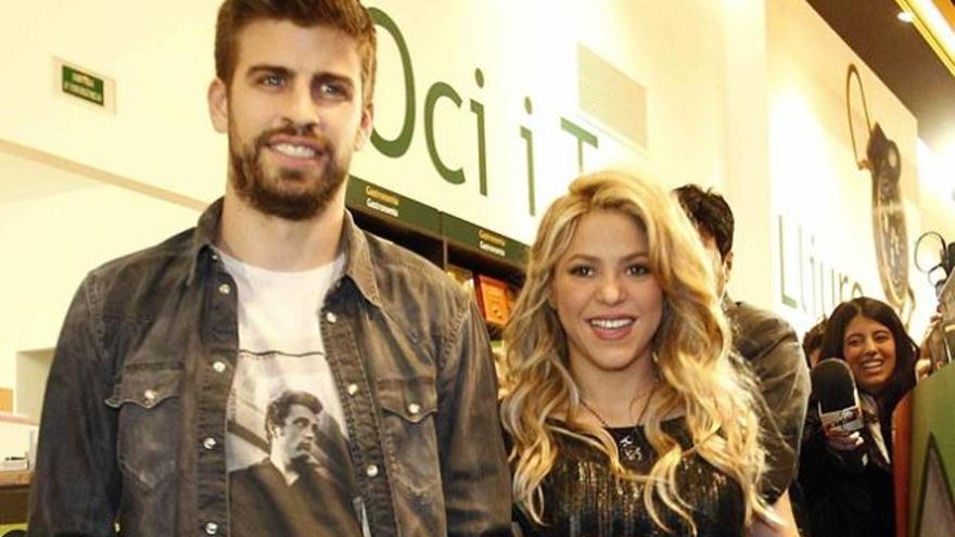 Piqué y Shakira.