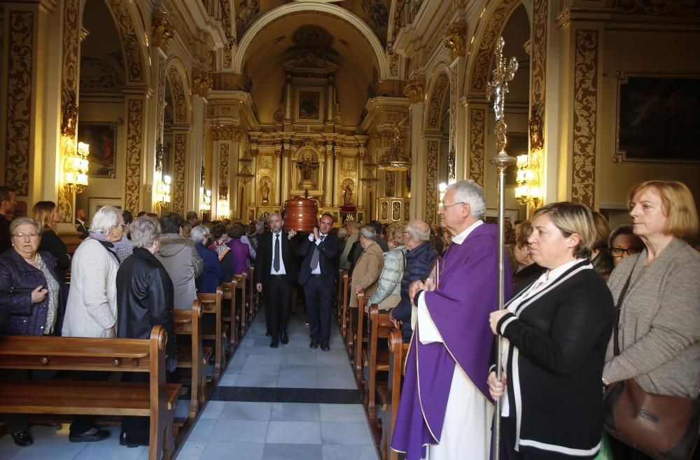 Funeral de Vicente Choví empresario y exalcalde de