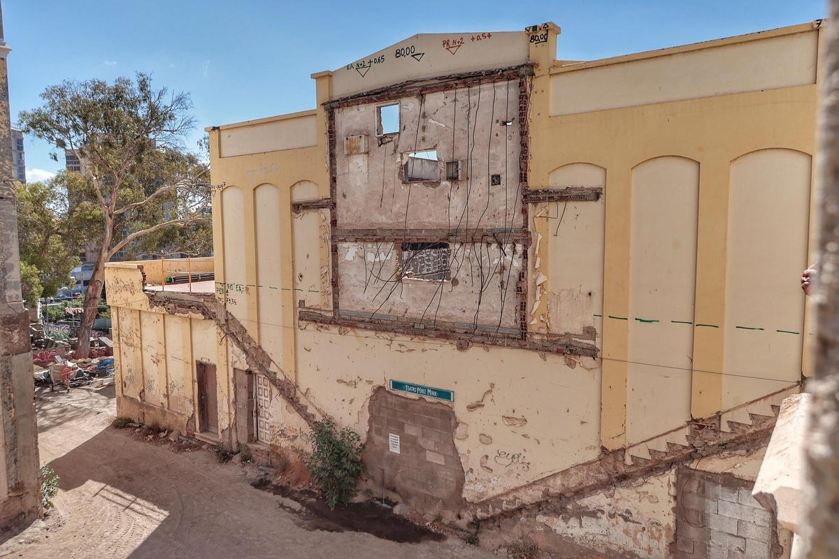 Visita a las obras del Viera y Clavijo Visita a las obras del Viera y Clavijo
