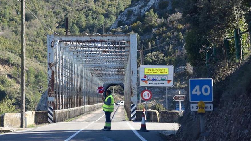 La DGA invertirá 2,5 millones en el puente de la Peña