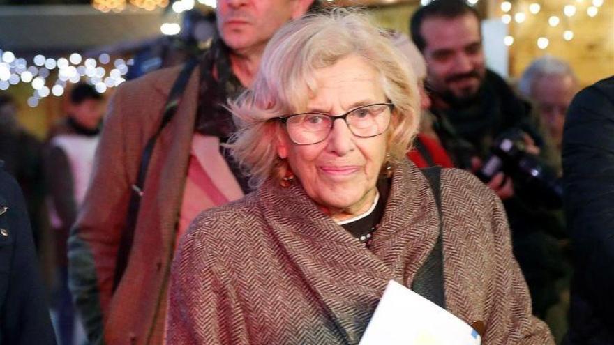 Carmena bendice la precandidatura de Pepu para &quot;oxigenar&quot; la vida política