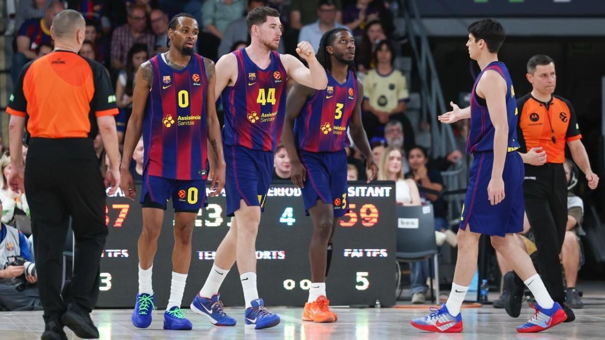 El Barça ganó al Bayern de manera contundente para lograr el billete para el play-in
