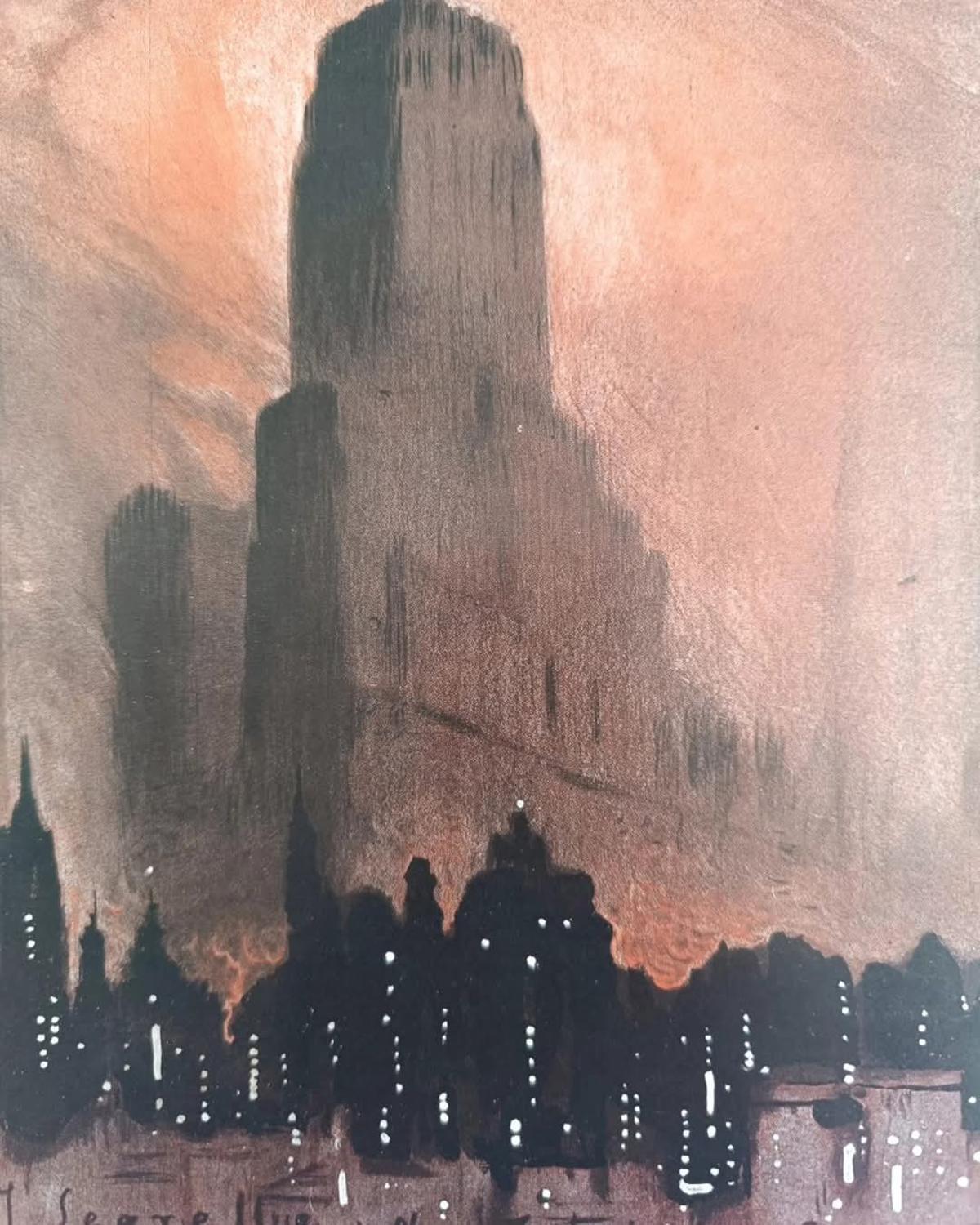 Una de las creaciones de Segrelles de su etapa en Nueva York.