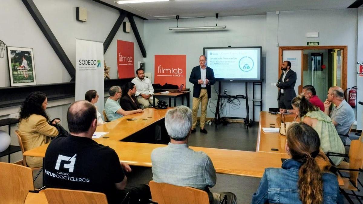 El encuentro organizado por la Cámara de Comercio de Oviedo en Mieres.