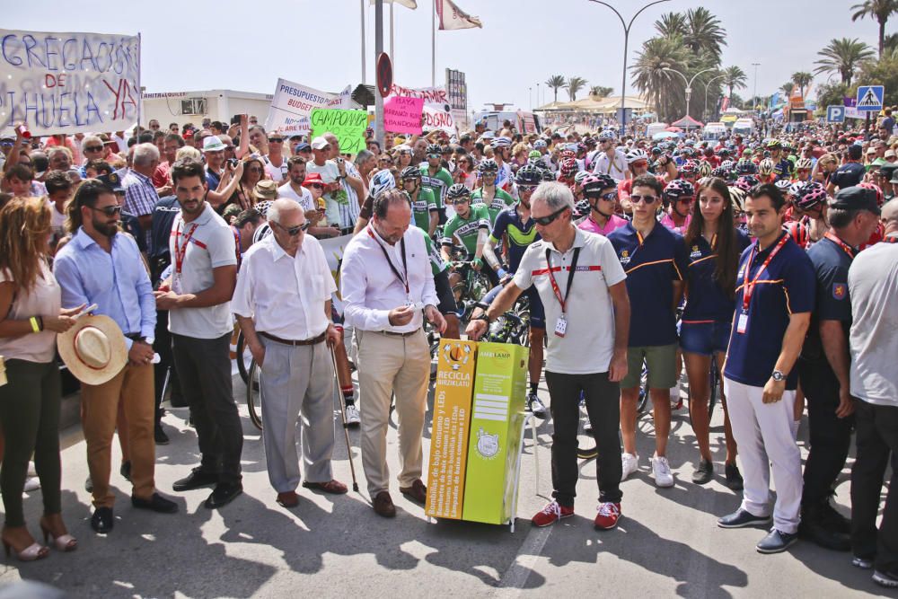 Pasión por La Vuelta en la costa alicantina