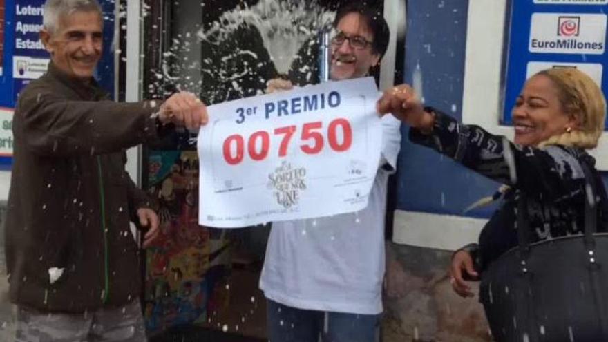 El 00750, tercer premio cae en Las Palmas de Gran Canaria