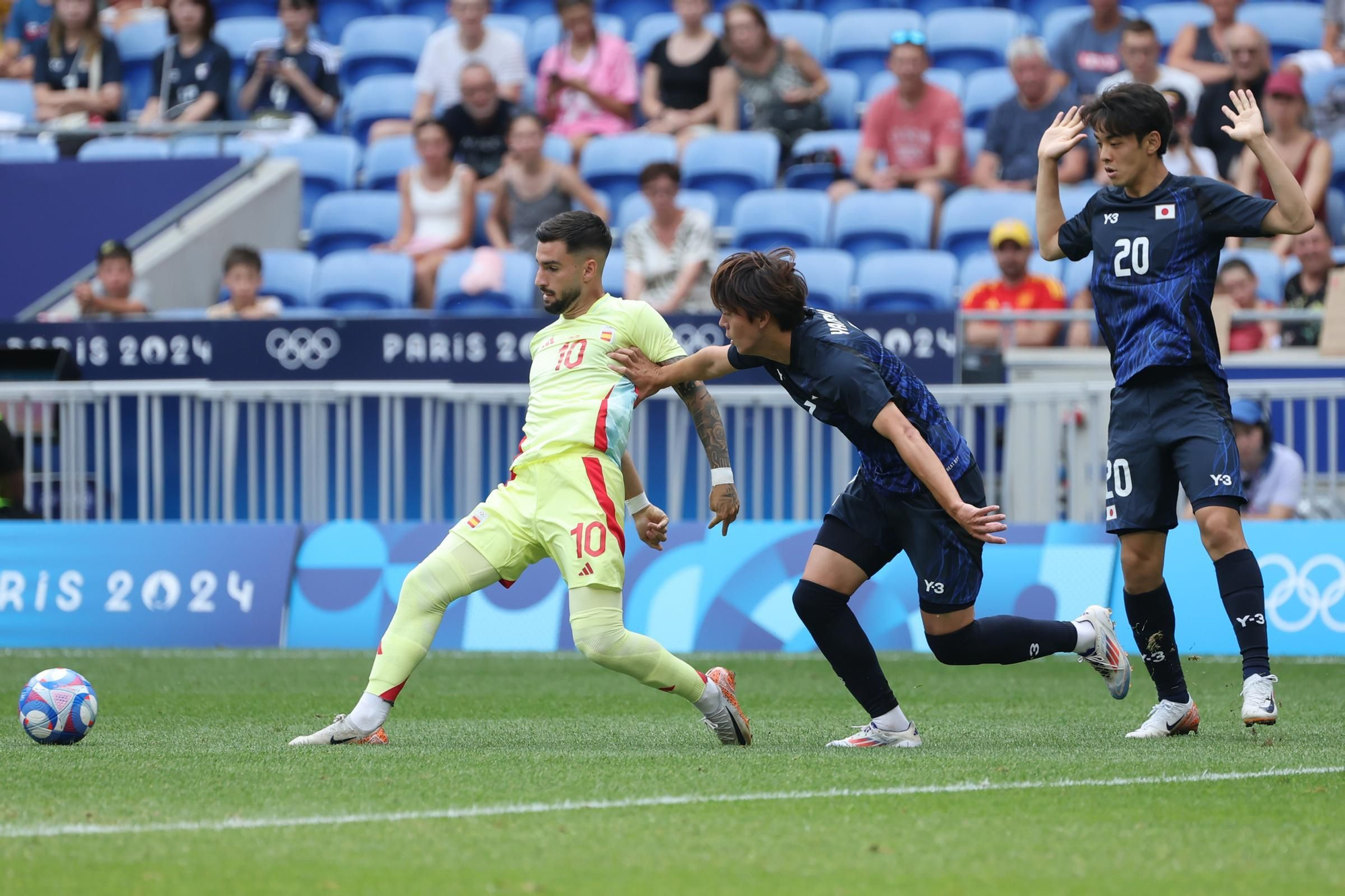 París 2024. Fútbol: Japón - España
