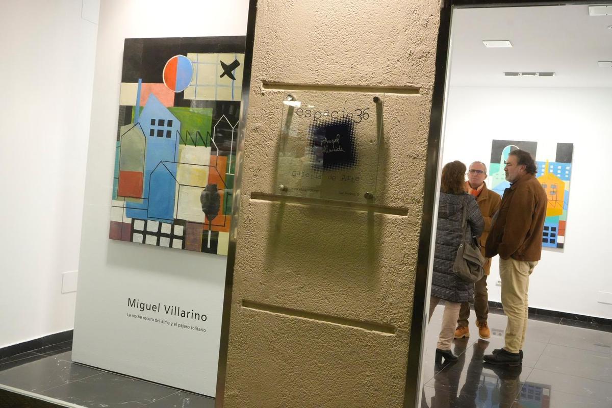 Exposición de Miguel Villarino.