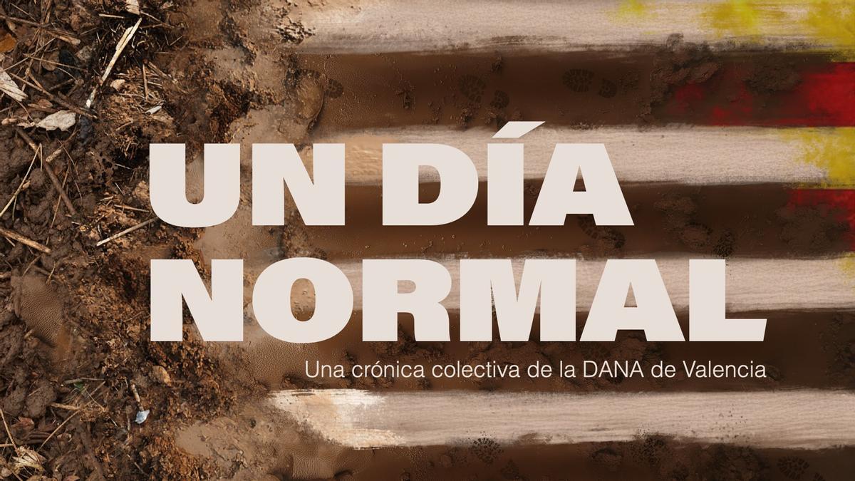 Cartel del podcast documental Un día normal.