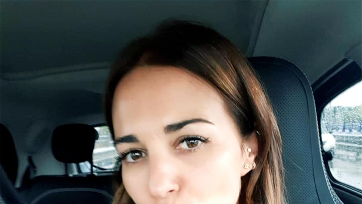 El 'selfie' de Paula Echevarría con chaqueta de cuadros