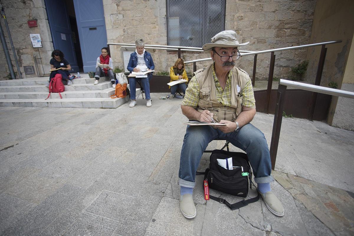 Desena jornada d’Urban Sketchers a Girona