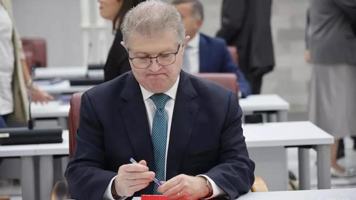 José Vélez, cuando estaba en la Asamblea.