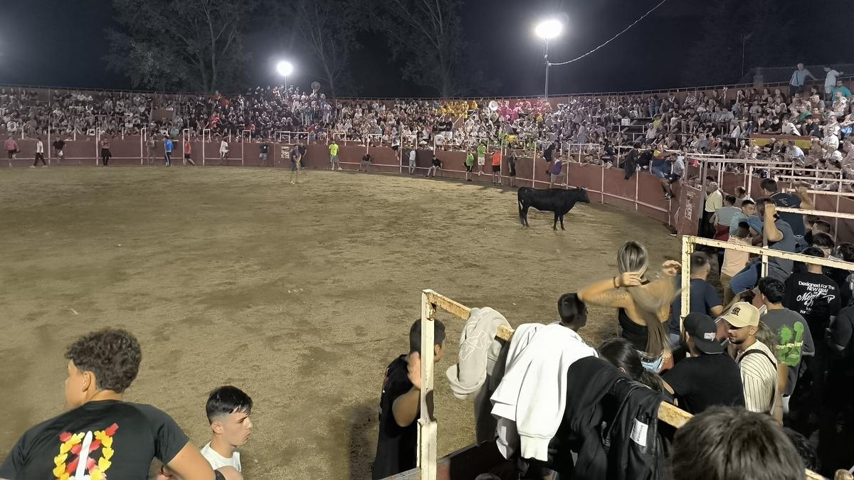 GALERÍA | Noche de vaquillas en San Cristóbal de Entreviñas