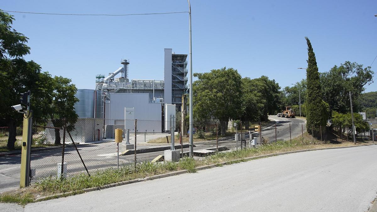 La incineradora de Campdorà de Girona, en una imatge d'arxiu