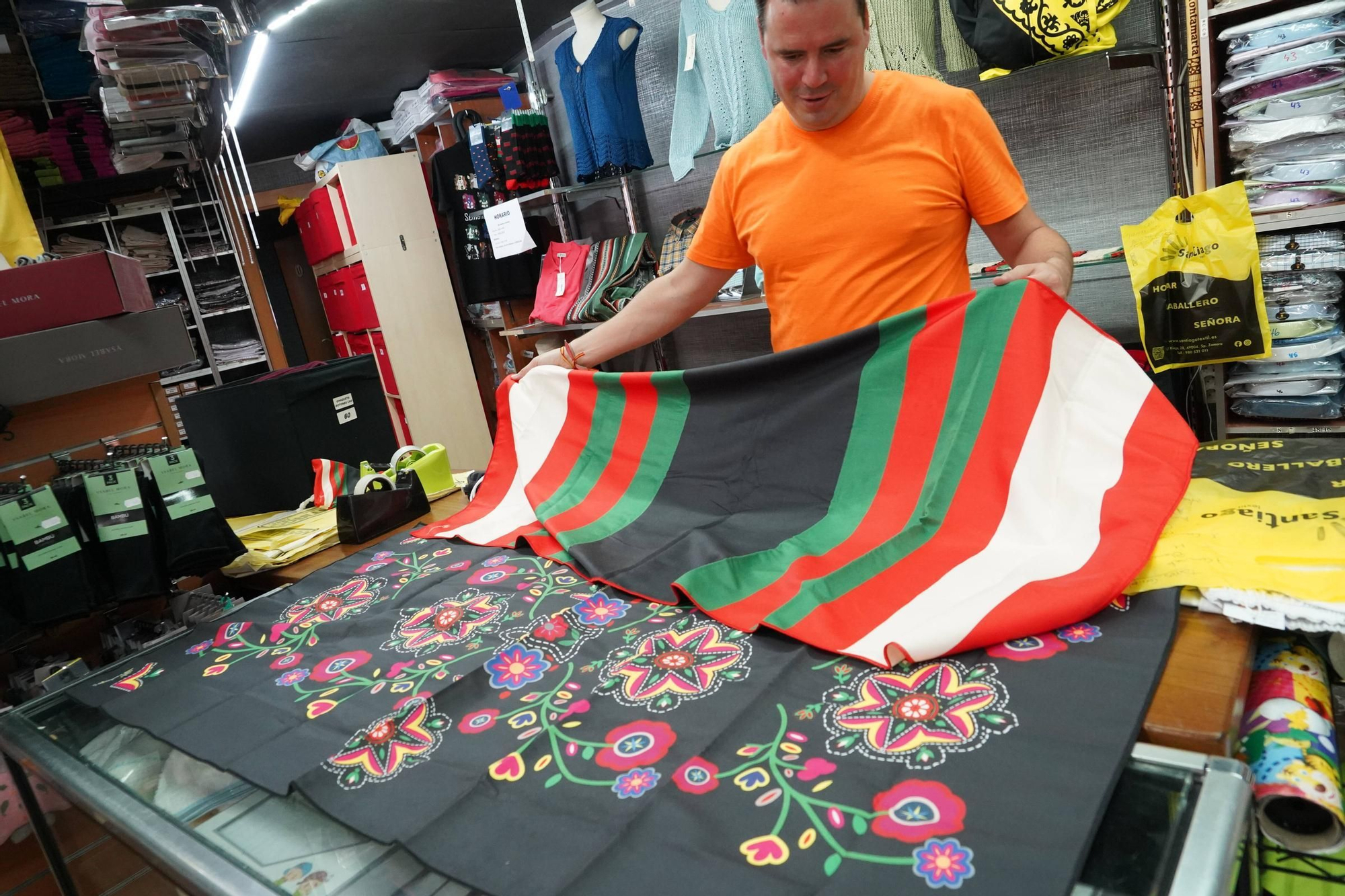 Los productos zamoranos de &quot;Santiago Textil&quot;