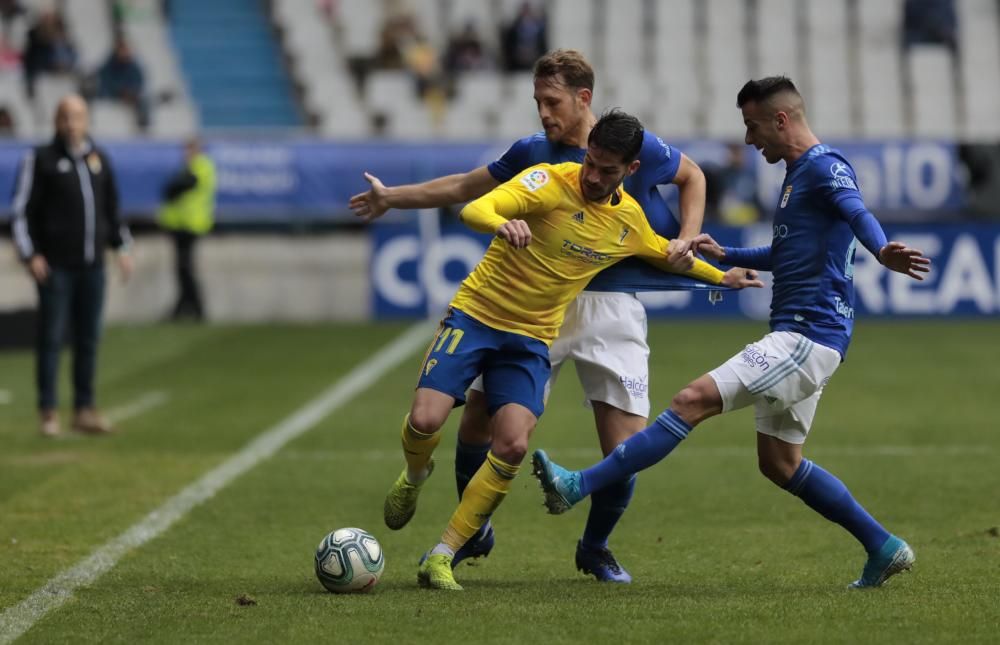 Real Oviedo- Cádiz, en imágenes